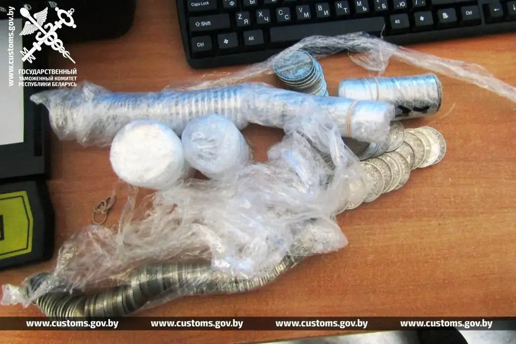 Белорусская пенсионерка тайком везла через границу почти 300 серебряных монет.