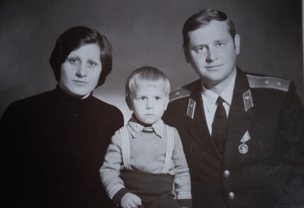 Олег и Екатерина Варсобы со старшим сыном