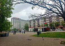 Картина маслом. На проспекте Мира в Могилеве шла нешуточная борьба за жизнь человека