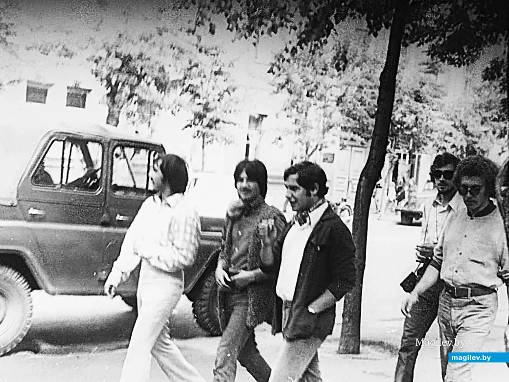 1970-е годы, Могилев. Студенты ММИ всегда с особым интересом реагировали на танцевальные вечера в педагогическом институте.