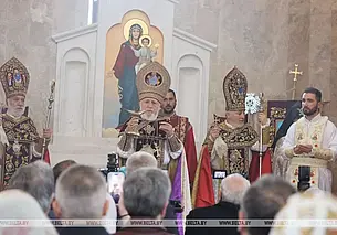 Первую в Беларуси Армянскую Апостольскую церковь освятили и открыли в Минске