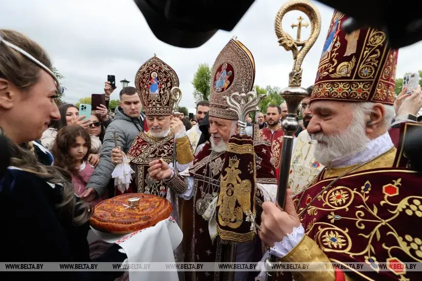 18 мая 2025 года. В Минске освятили и официально открыли первую в Беларуси Армянскую Апостольскую церковь.