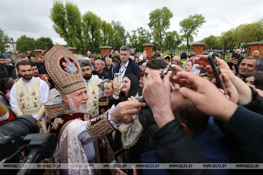 18 мая 2025 года. В Минске освятили и официально открыли первую в Беларуси Армянскую Апостольскую церковь.