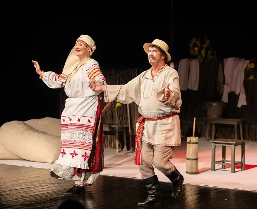 Спектакль «Камедыя». Фото предоставлено Могилевским драмтеатром.