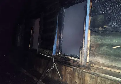 В Дрибинском районе сгорел дом: погибла 89-летняя женщина