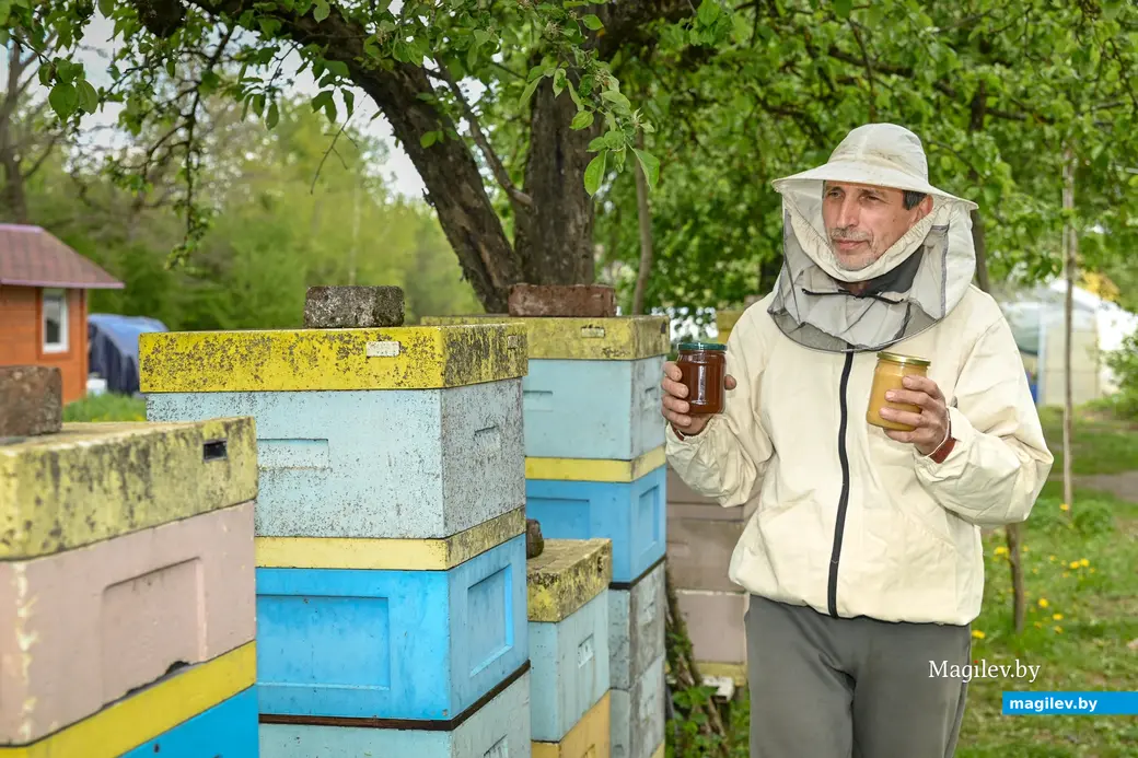 14.05.2025. д. Дубовка Бобруйского района. Пчеловод Юрий Шинкевич.