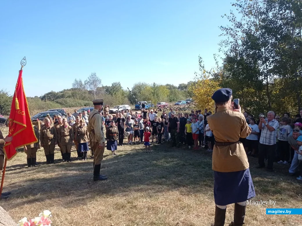 21.09.2024. Бобруйск. Патриотическое мероприятие, приуроченное ко Дню танкиста, на левом берегу