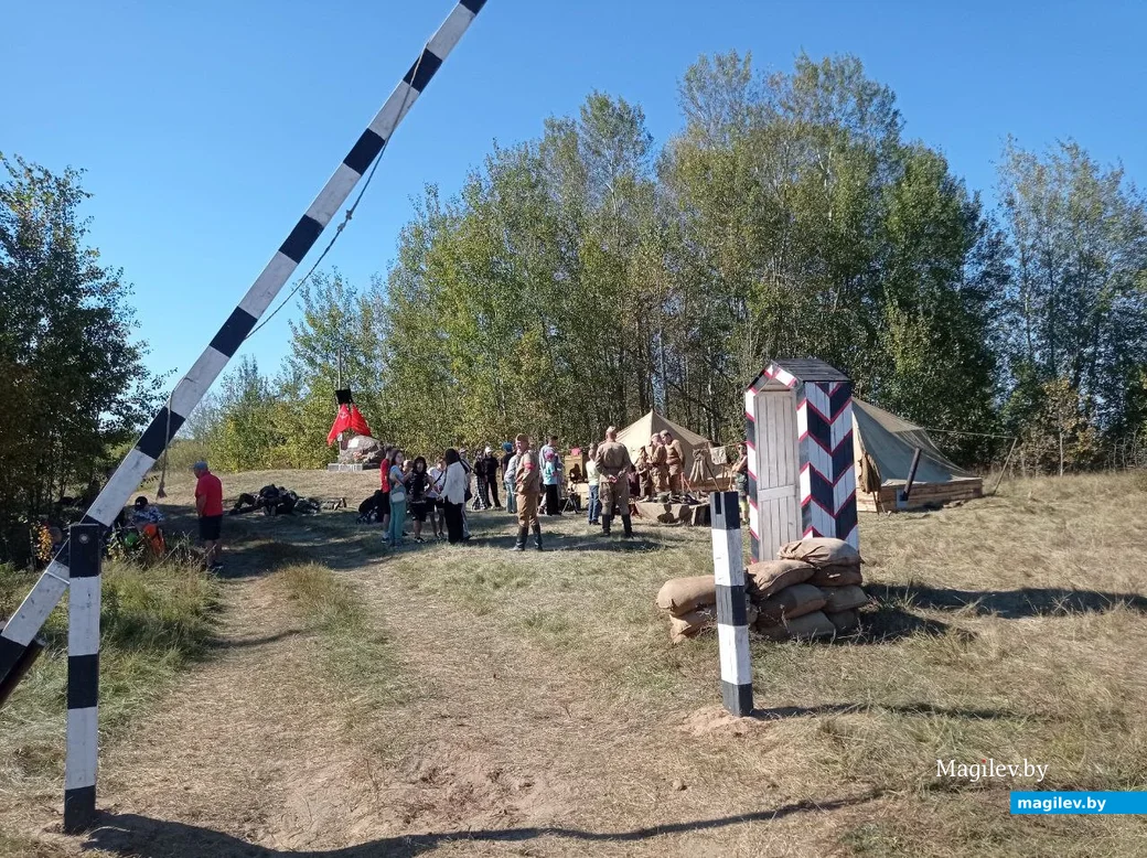 21.09.2024. Бобруйск. Патриотическое мероприятие, приуроченное ко Дню танкиста, на левом берегу