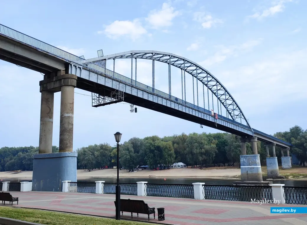 Сентябрь 2024 г. Гомель. Знаменитый мост.