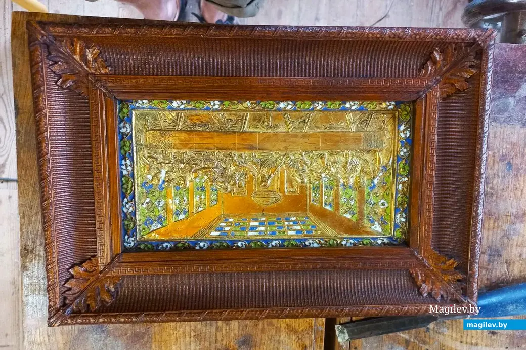 Август 2024 года, Могилевский район, дер. Жуково. В мастерской Игоря Щербина.