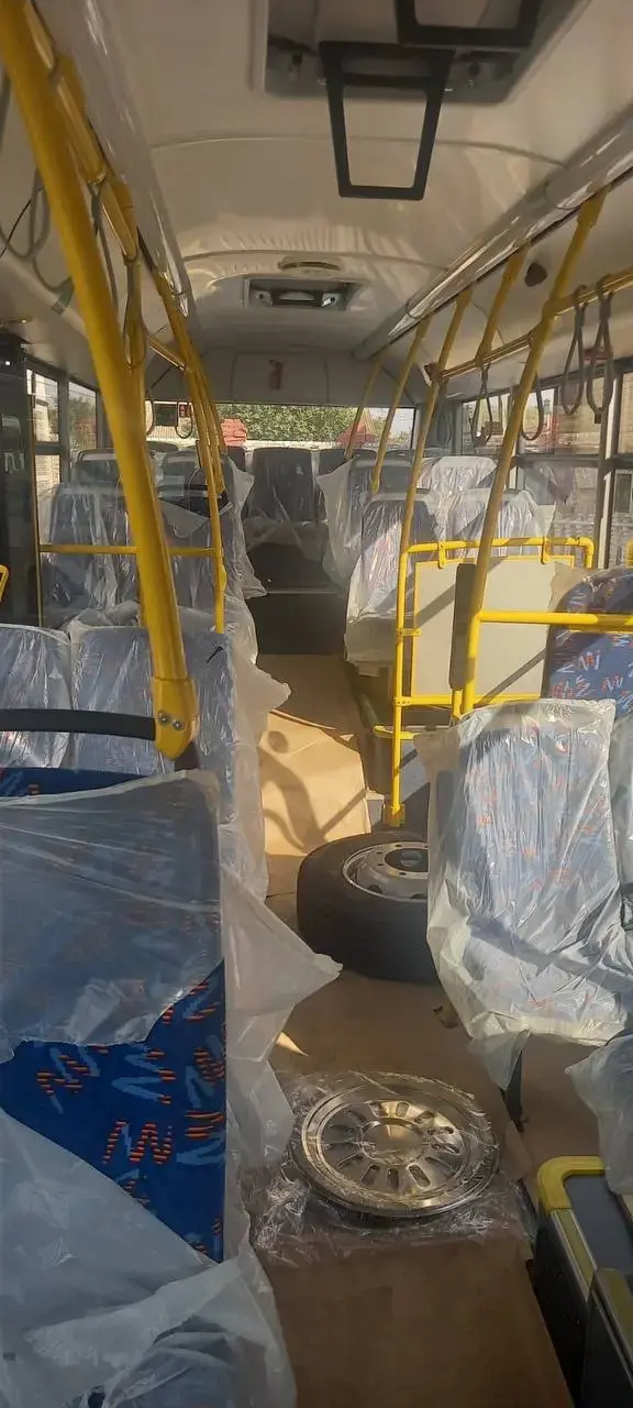 Сентябрь 2024 г. Могилев. В автопарке - 10 новых автобусов.