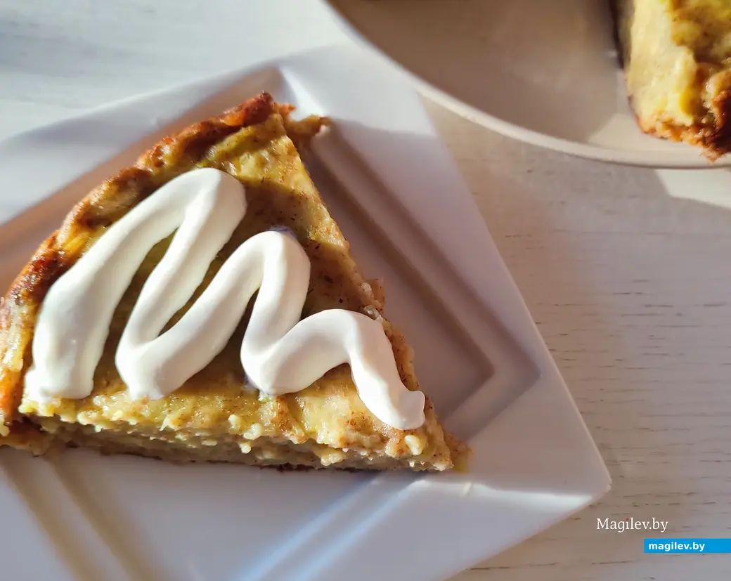 Готовим сами: пирог из кабачка с сыром.