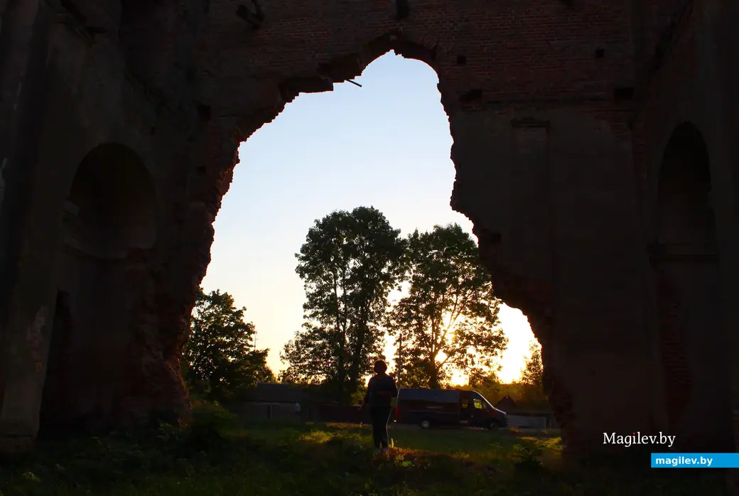 Сентябрь 2024 года. Костел в Каничах Костюковичского района Могилевской области.