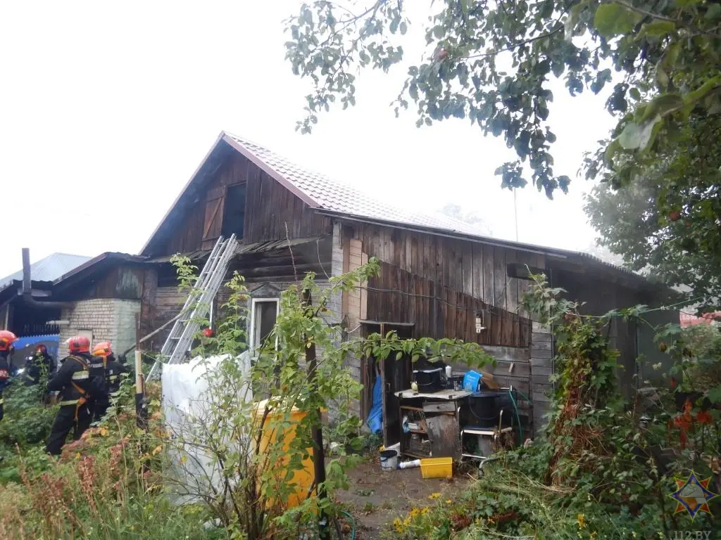 27.09.2024 г., Могилев, ул. Космонавтов. Пожар в жилом доме унес жизнь пенсионерки.