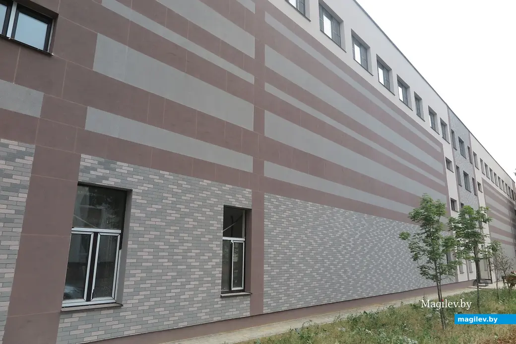 Октябрь 2024 г. Могилев, ул. К.Маркса. На месте административного корпуса «Ольса» будет Госархив Могилевской области.