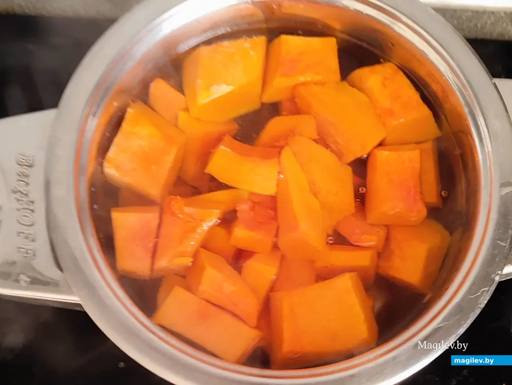 Готовим сами: тыквенно-творожный пирог.