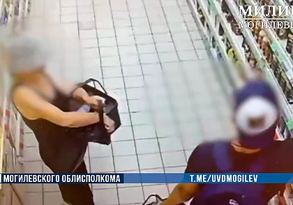 Бобруйчане обокрали в Могилеве несколько магазинов. Видео