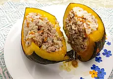 Готовим сами: тыква, фаршированная мясом и рисом. Есть и сладкий вариант