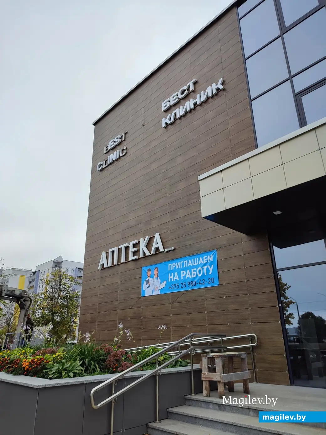8 октября 2024 г. Аптека на бульваре Непокоренных в Могилеве.
