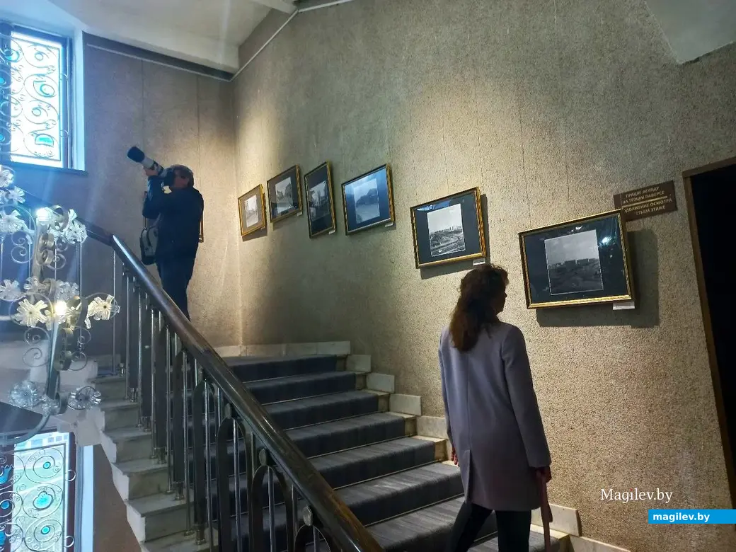 10.10.2024, Могилев, областной краеведческий музей им. Е.Р. Романова. Открытие выставки Николая Желудовича «Город его памяти».