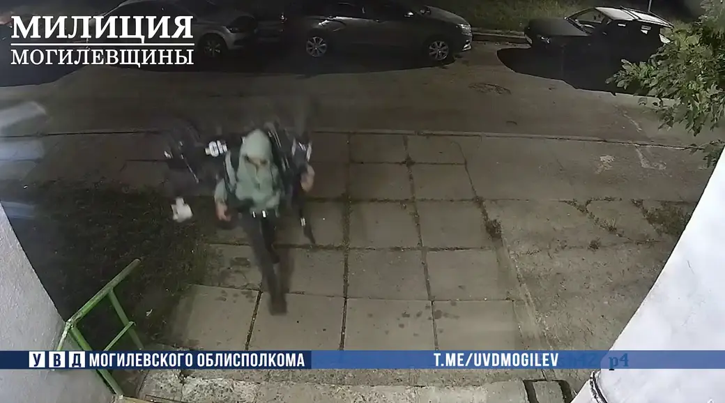 Фото с видеокамеры. Предоставлено УВД облисполкома