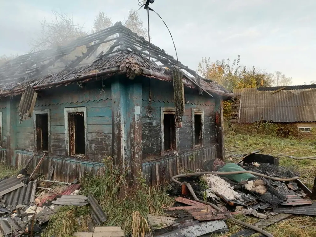 17.10.2024 г. Дрибинский район, агр. Темный лес. Фото: Могилевское областное УМЧС