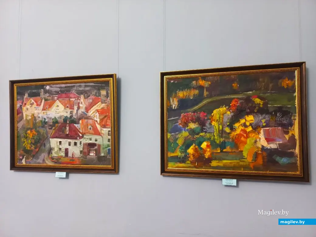 18.10.2024 г., Могилев, областной художественный музей им. П. В. Масленикова. Торжественное открытие итоговой выставки XXVIII Международного пленэра по живописи «Образ