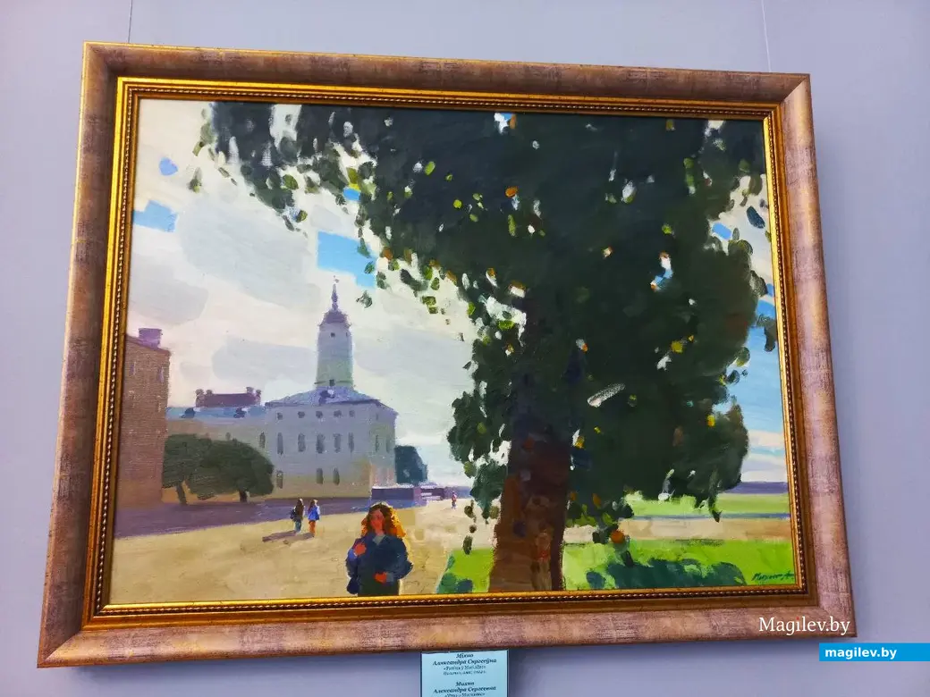 18.10.2024 г., Могилев, областной художественный музей им. П. В. Масленикова. Торжественное открытие итоговой выставки XXVIII Международного пленэра по живописи «Образ