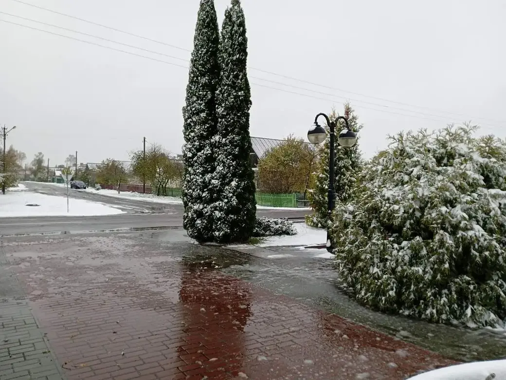 Благоустройство в Круглом по улице Терновского, 5.