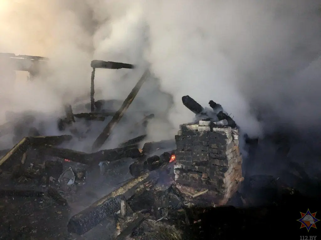 21.10.2024 г. Деревня Дубно, Кличевский район. Фото: Могилевское областное УМЧС