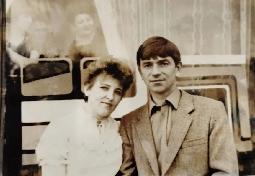 Супруги Гайшун 50 лет назад.