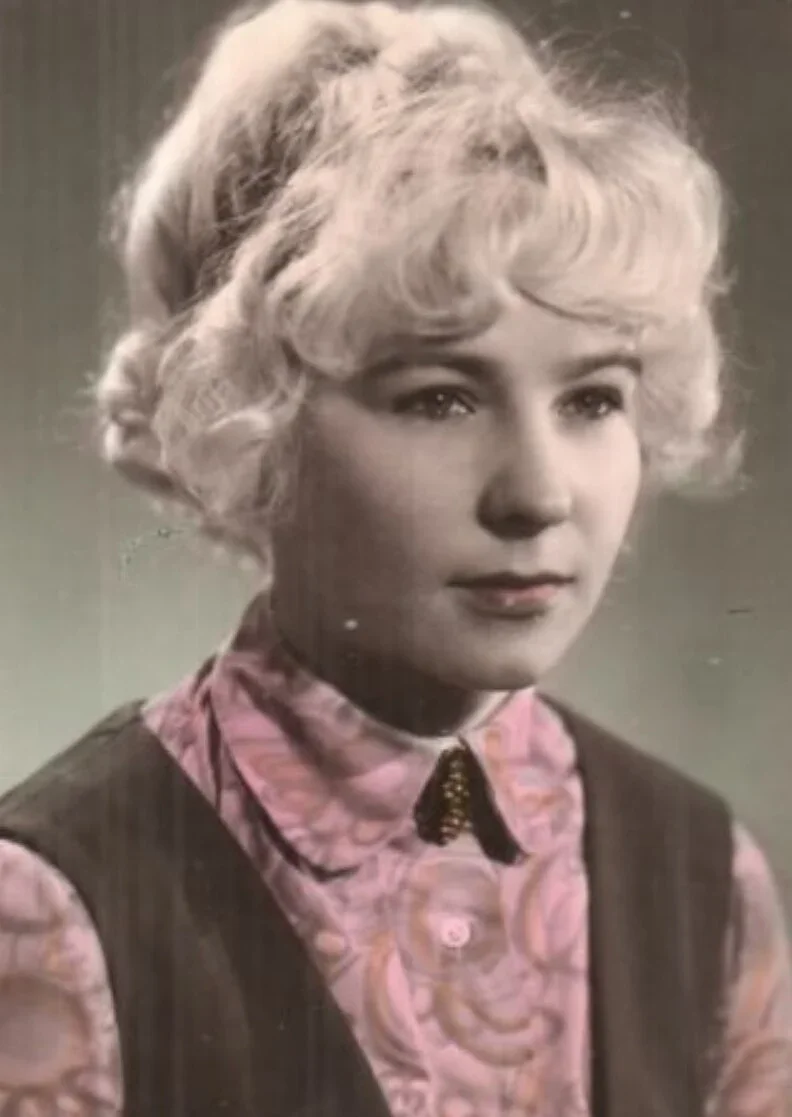 Людмила в молодости. 1968 г.
