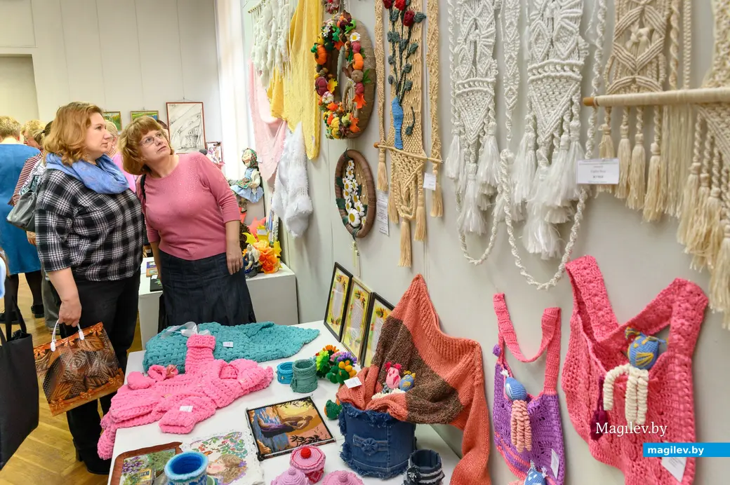 23.10.2024. Бобруйский художественный музей. Выставка творческих работ людей с инвалидностью. Фото из архива редакции.