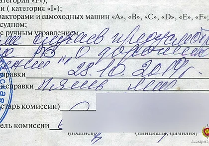 Могилевчанин исправил в медсправке одну цифру и «заработал» уголовное дело