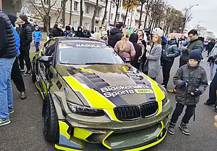 В Могилеве «зажигают» дрифтеры из Японии, Австралии, Нидерландов, Таиланда, Бразилии