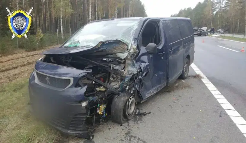 22.10.2024 г. ДТП в Осиповичском районе. Следователи ищут очевидцев. Фото: СК РБ