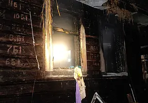 Перекачивал газ возле печи: в Шклове на мужчине загорелась одежда, он в больнице