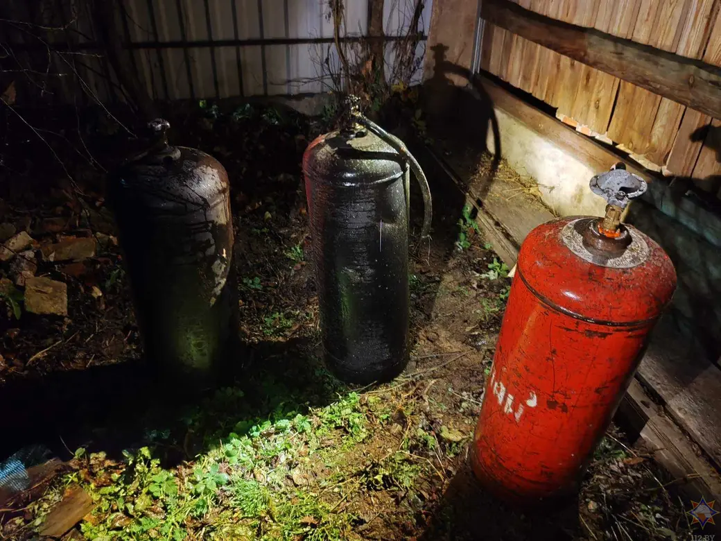 31.10.2024 г. Пожар в Шклове. Фото: Могилевское областное УМЧС