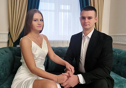 «Мы хотим жить нашими общими целями, они у нас очень совпадают». Свадебная пара недели