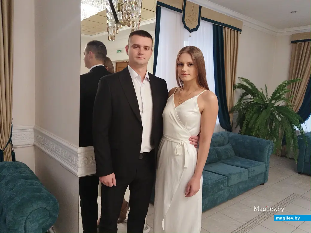 01.11.2024 г. Могилев, ЗАГС. Свадебная пара недели: Алена и Иван Андрус.