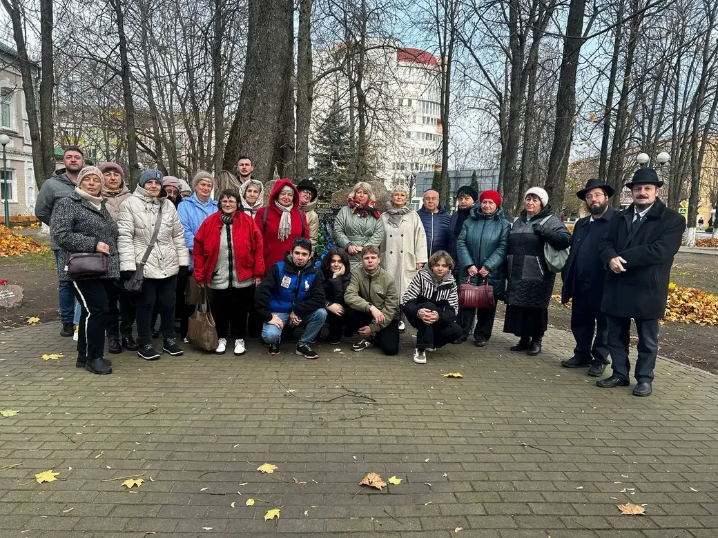 4.11.2024, Бобруйск, Аллея праведников. Поминовение жертв Бобруйского гетто и чествование