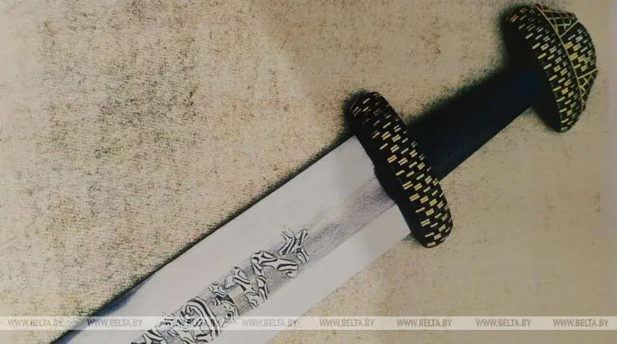 Реплика меча князя Всеслава Чародея.