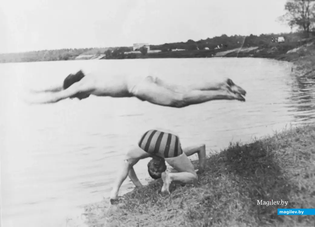 1978, Могилев, Днепр в районе Любужа.