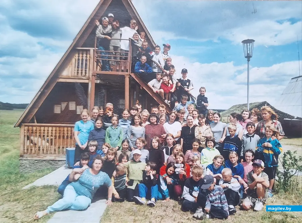 2000-е годы. Деревня Прибор Белыничского района, детский христианский лагерь.
