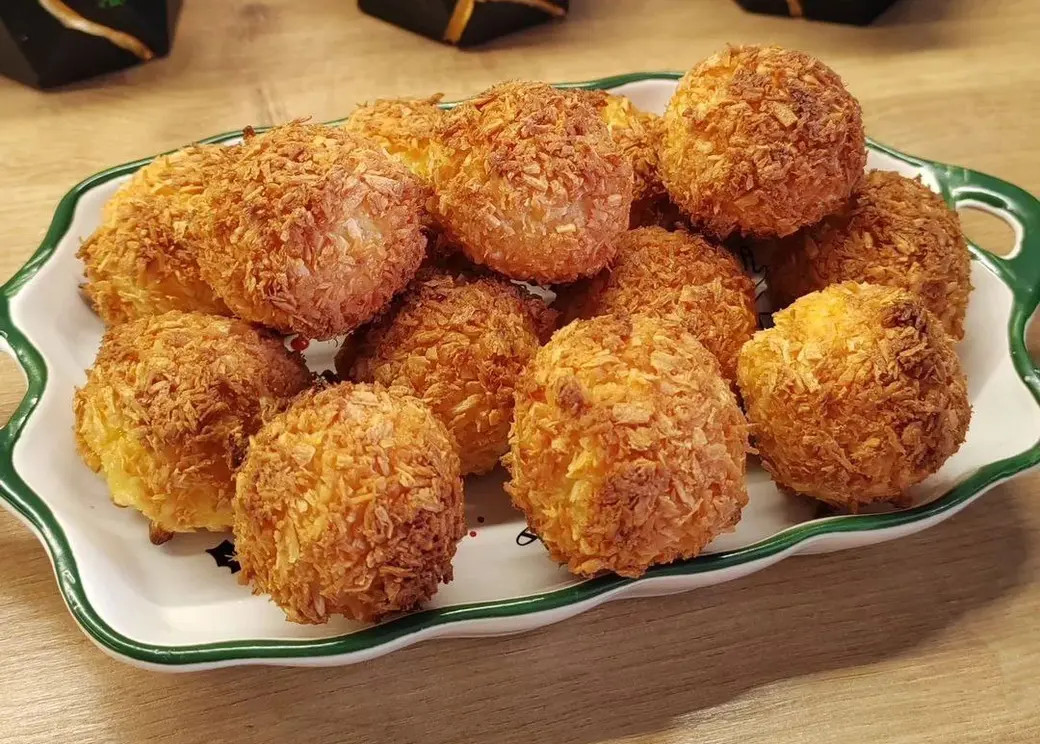 Печенье, приготовленное Мариной Дашкевич. Печенье с кокосовой начинкой.