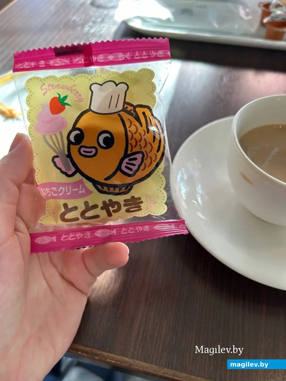 Сентябрь 2024 года. Япония, Симода. Традиционное печенье тайяки.