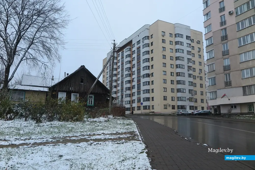 15.11.2024 г. Могилев. Выпал первый снег.