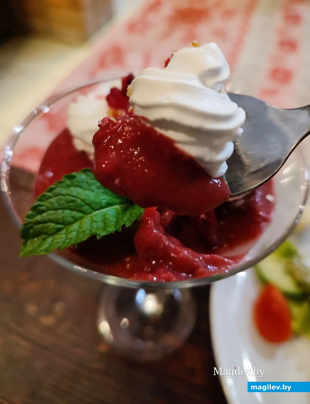 Ноябрь 2024 года. Ресторан «Карчме на Шклоўскiм базары».