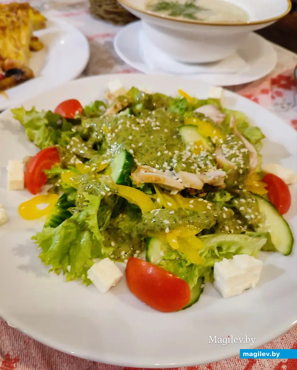 Ноябрь 2024 года. Ресторан «Карчме на Шклоўскiм базары».