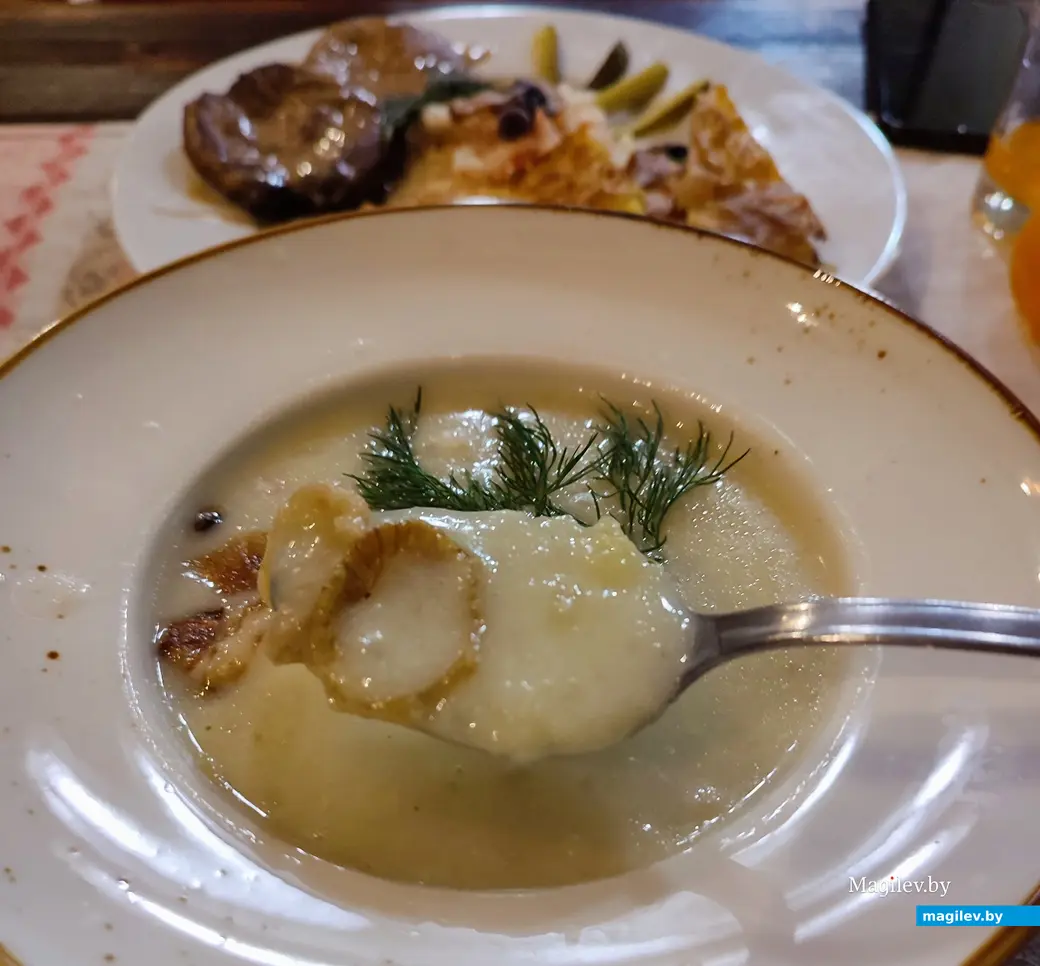 Ноябрь 2024 года. Ресторан «Карчме на Шклоўскiм базары».